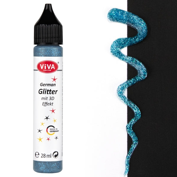 German Glitter - Azurblau
