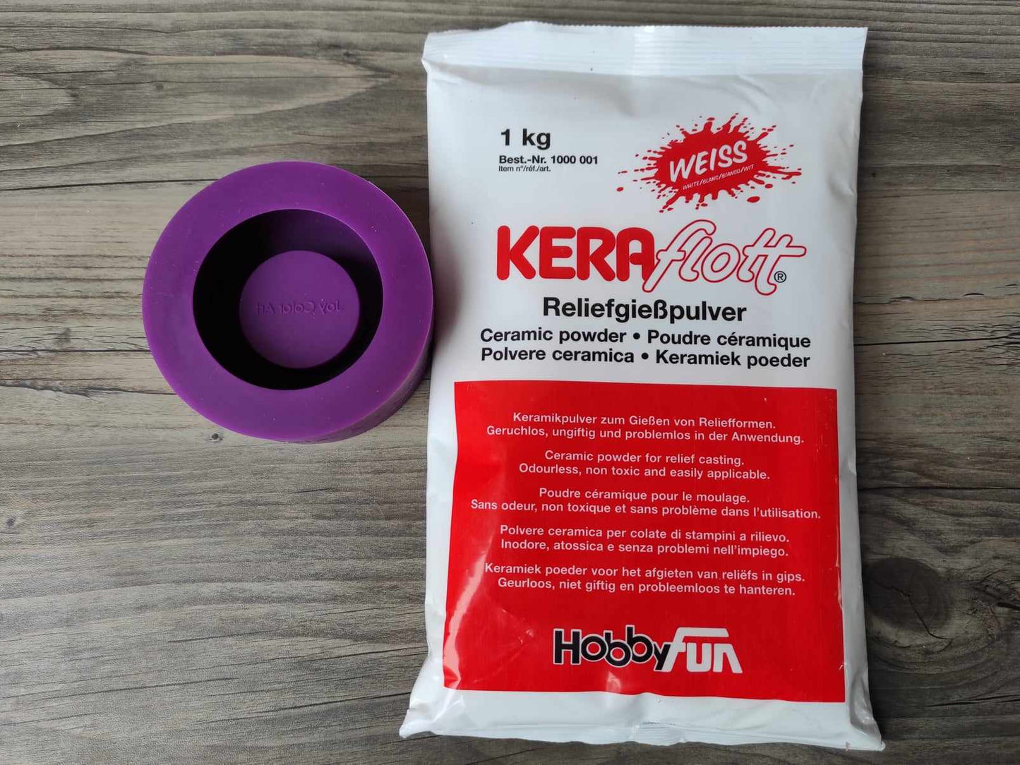 Keraflott Gießmasse Startset 2