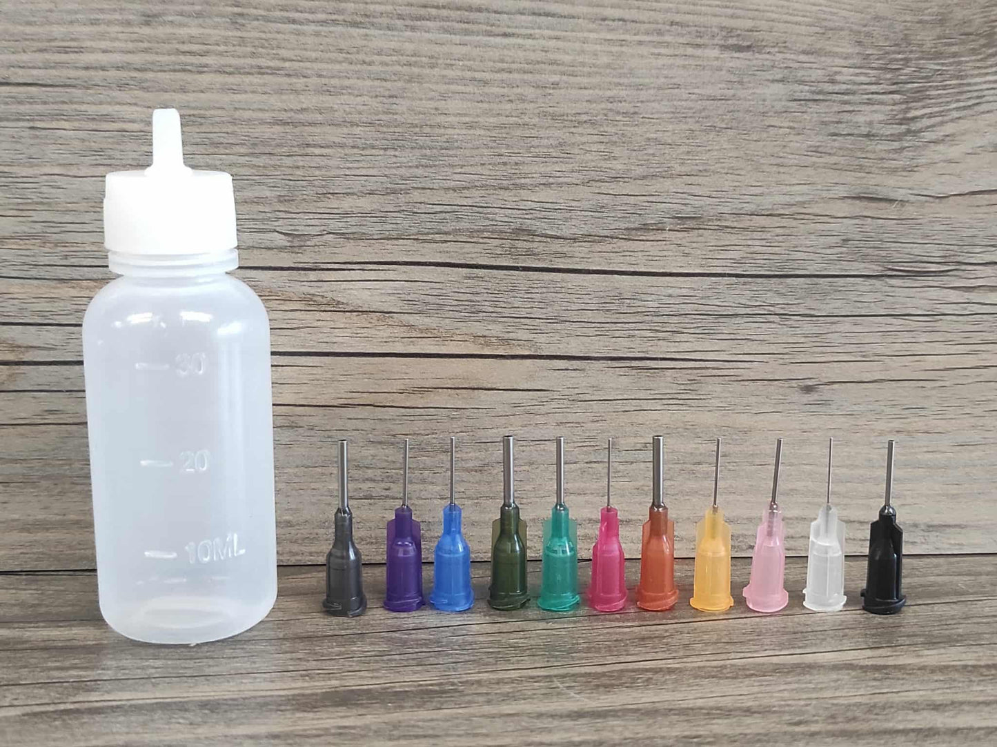 Quetschflasche mit Dosierspitzen