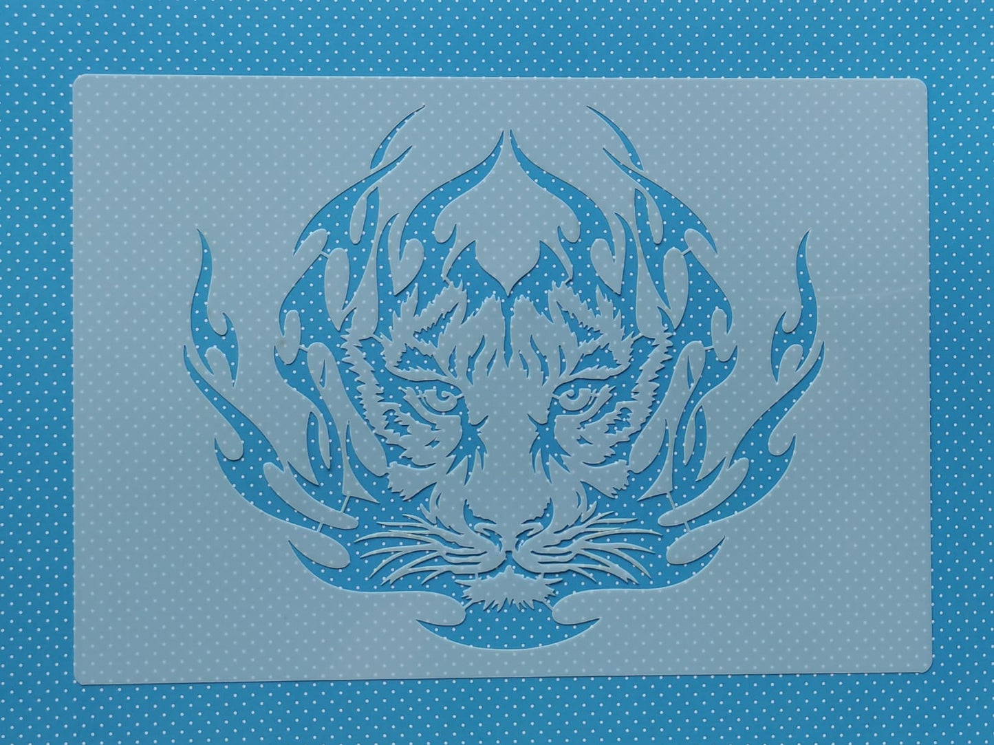 stencils of various wild animals