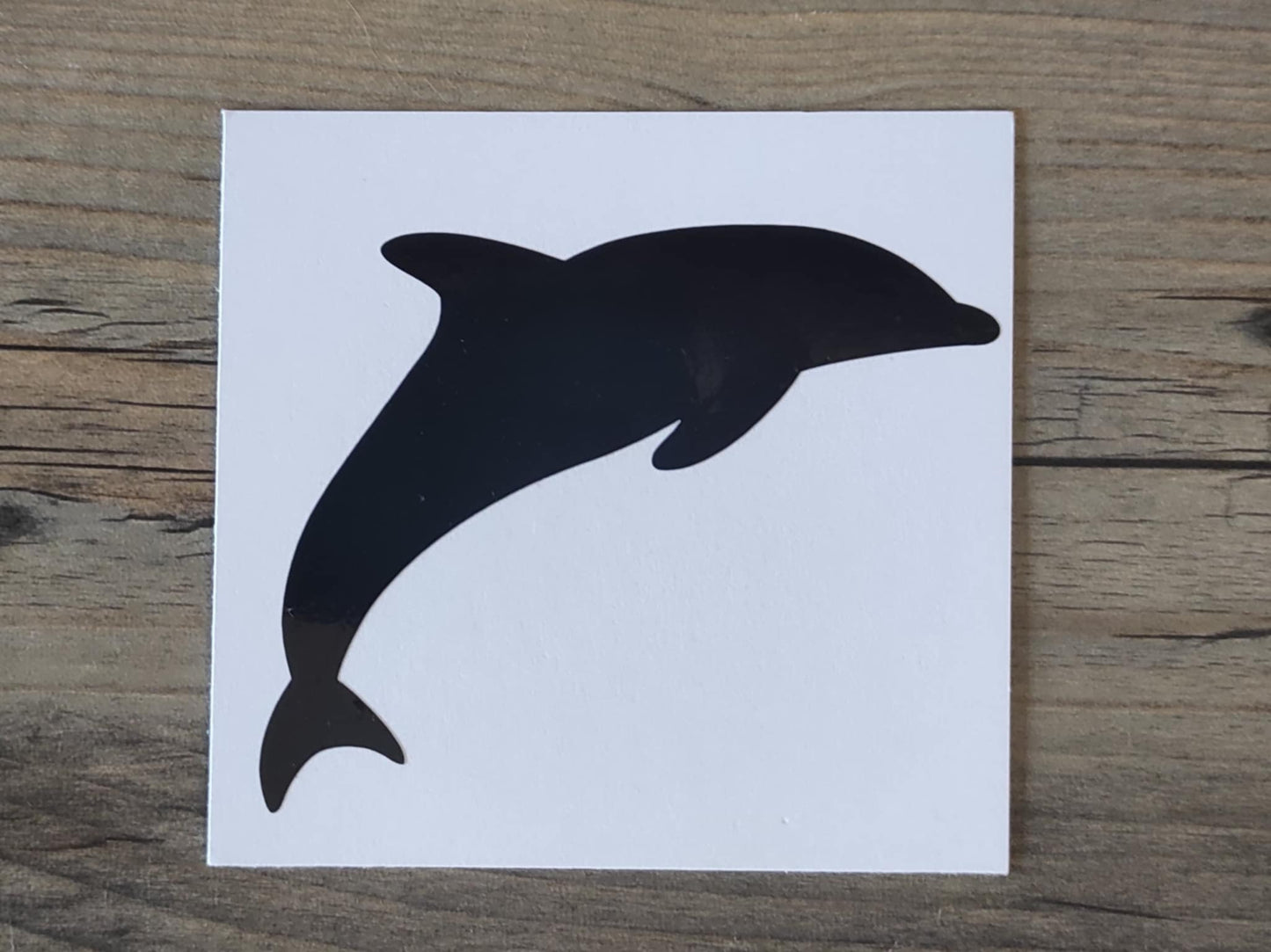 Schablonen Sticker Delfin