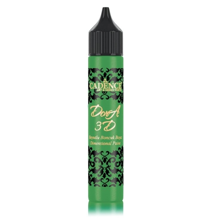 Dora 3D Metallic - Green