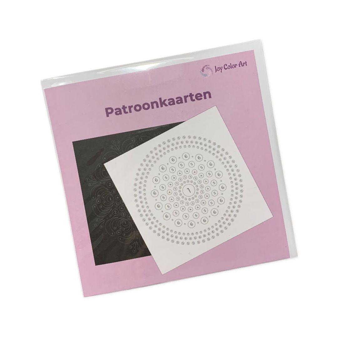 Folding cards set 2 - black - 5 pieces