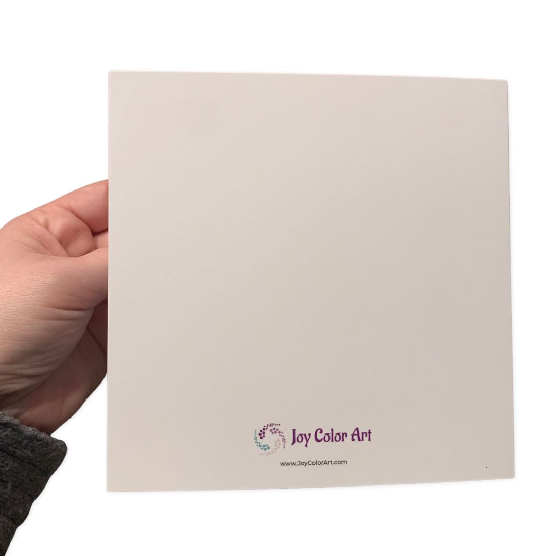 Klappkarten Set 3 - schwarz blanko - 5 Stück