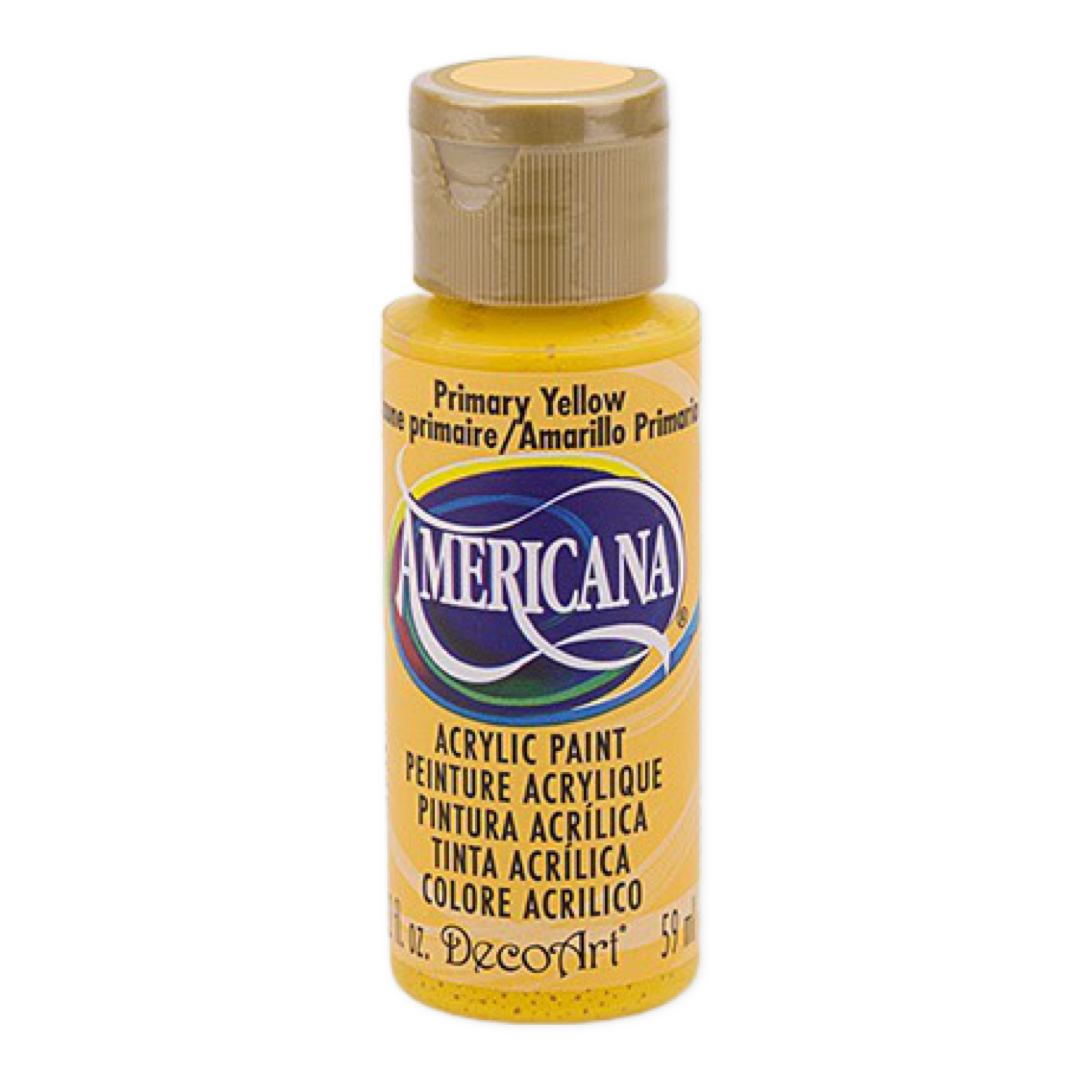 Americana 2 oz. Cadmium Yellow Acrylic Paint