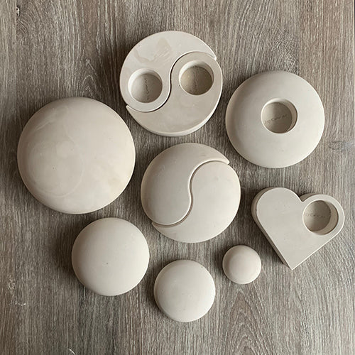 Silikonform großer Teelichthalter - 12,5 cm