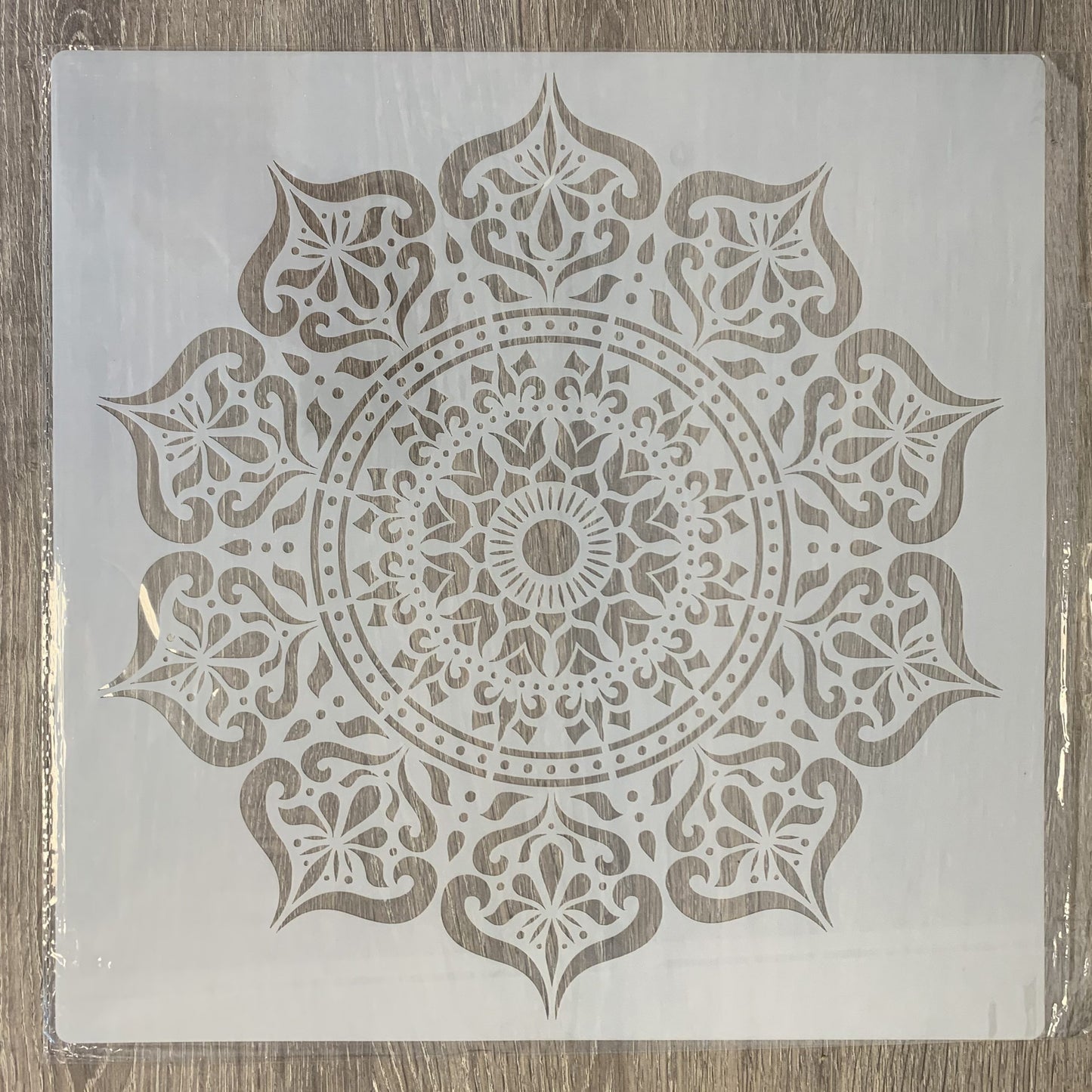 Mandala Schablone Oriental