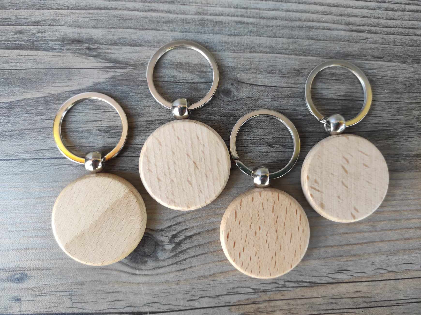 wooden keychain set of – Joy Color Art® - Main Image