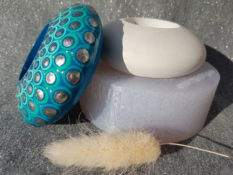 Silikonform Teelichthalter 9 cm