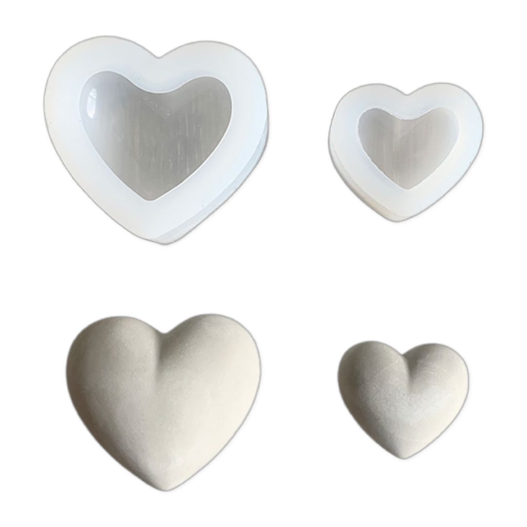 Silikonform Herz