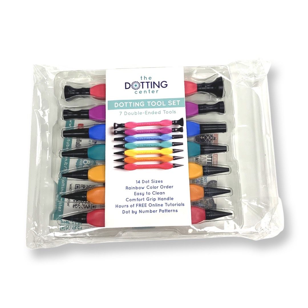 7 Ergonomic Dot Painting Tools – Joy Color Art®