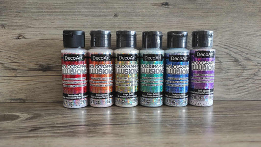 Farbset Holographic Illusions Regenbogen