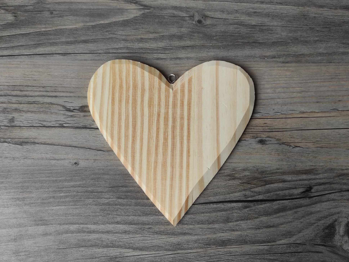 wood hearts
