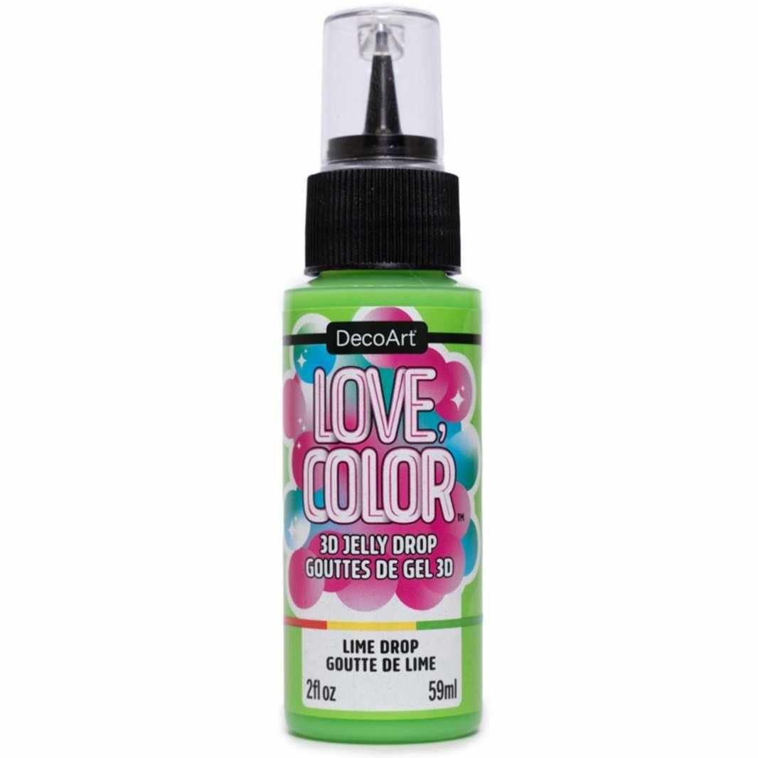 Love, Color 3D Writer  - Jelly Drop Lime