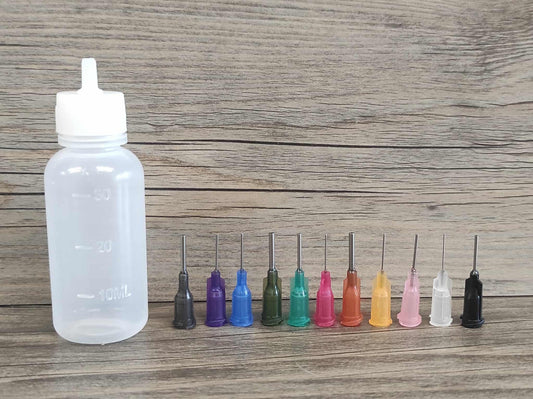 Quetschflasche mit Dosierspitzen