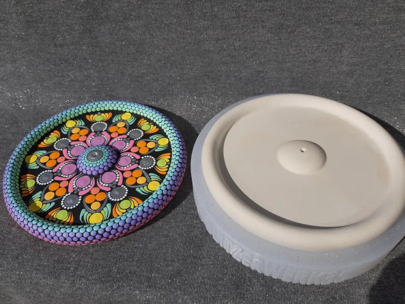 Silikonform Räucherstäbchenhalter