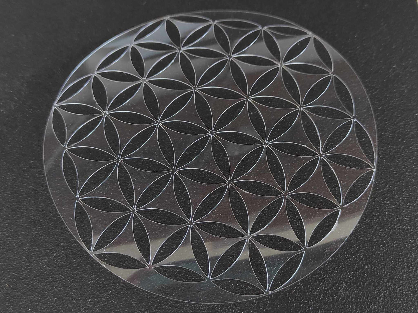 Schablone Lebensblume