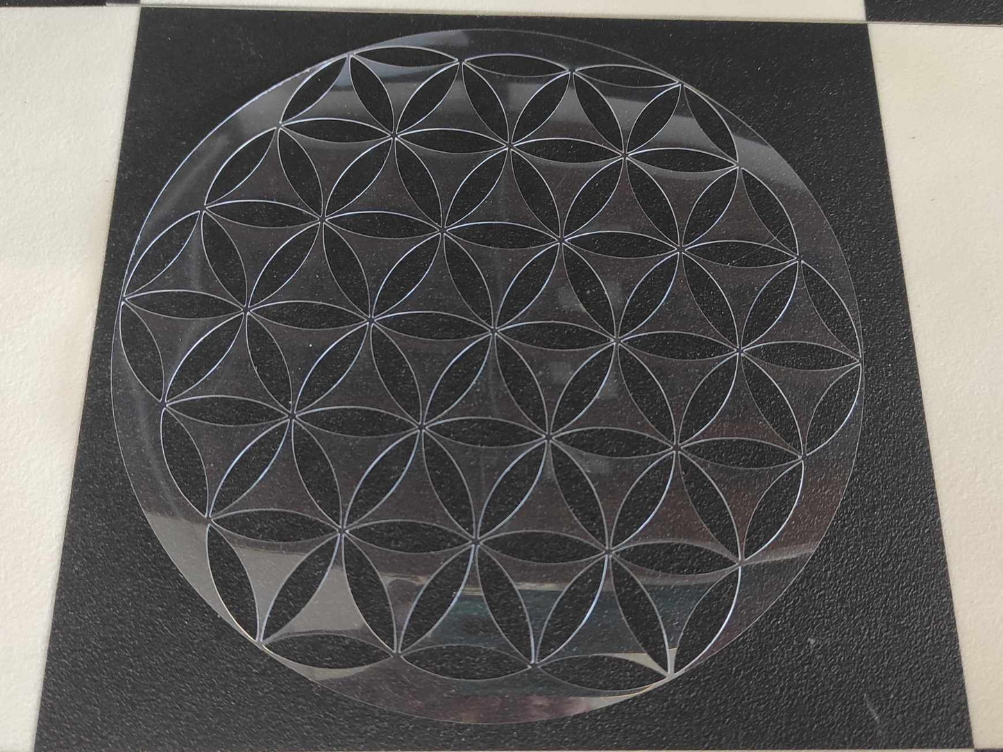 Schablone Lebensblume