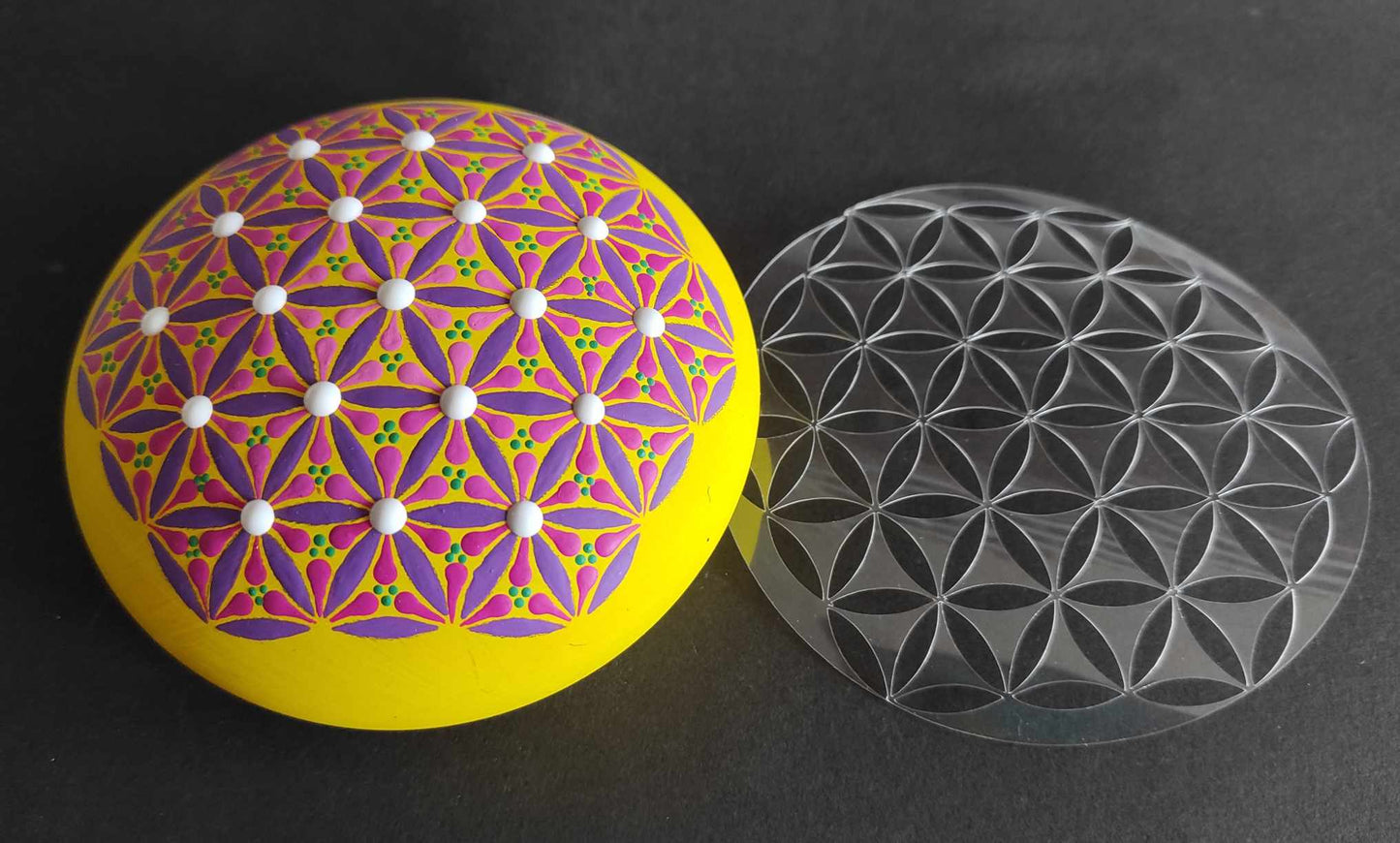 Schablone Lebensblume