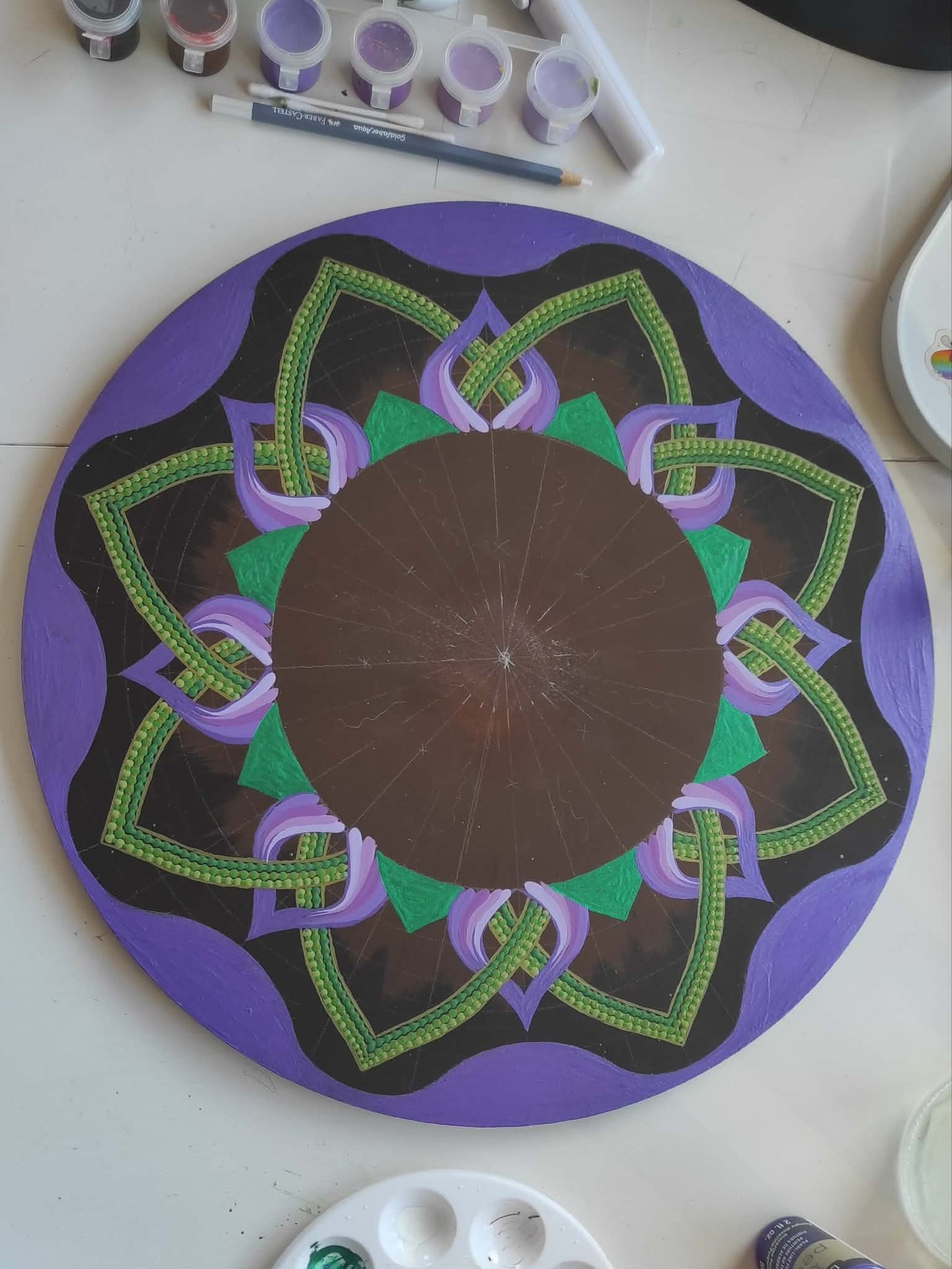 Schablonenset Mandala Segmente