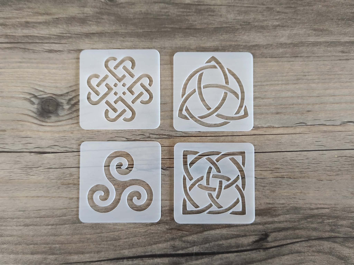 Schablonenset Keltische Knoten