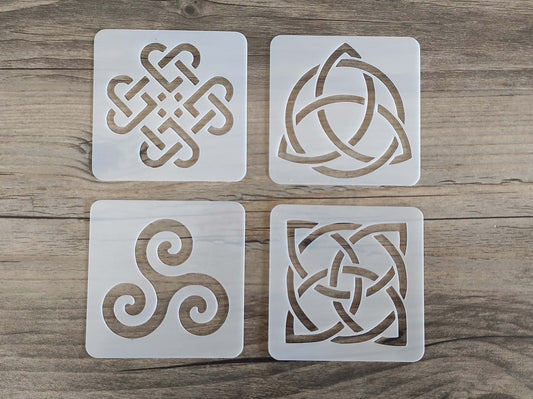 Schablonenset Keltische Knoten