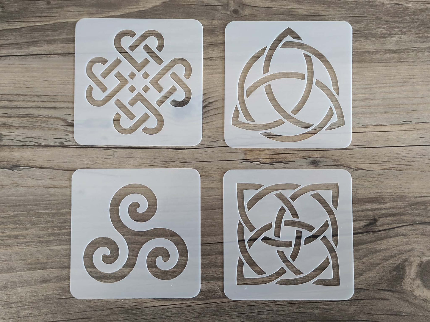 Schablonenset Keltische Knoten