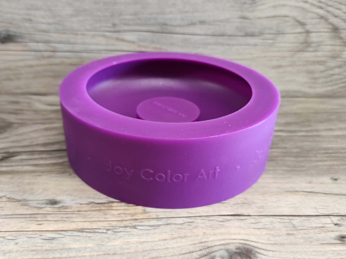 Silikonform großer Teelichthalter - 12,5 cm