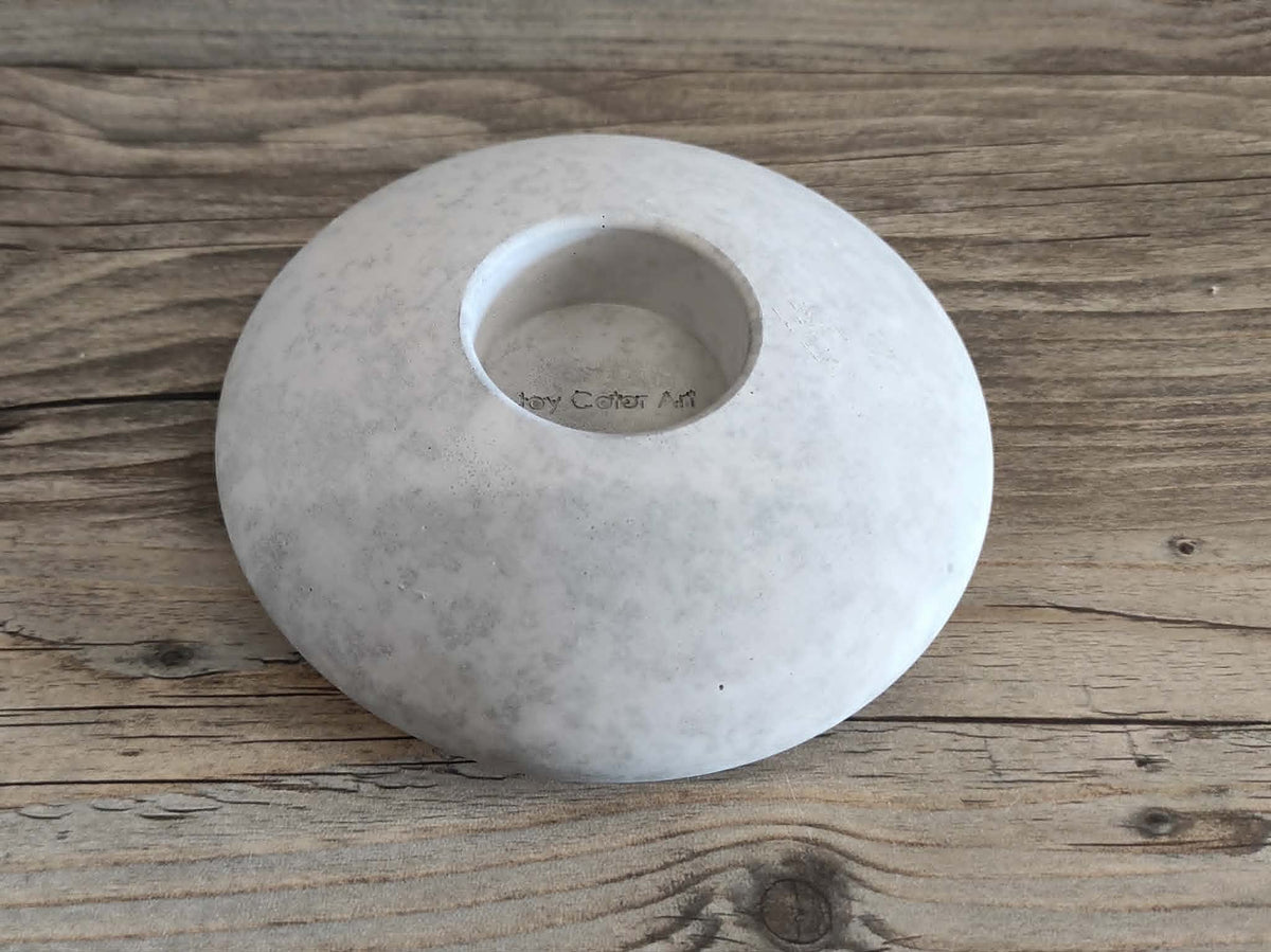 Silikonform großer Teelichthalter - 12,5 cm