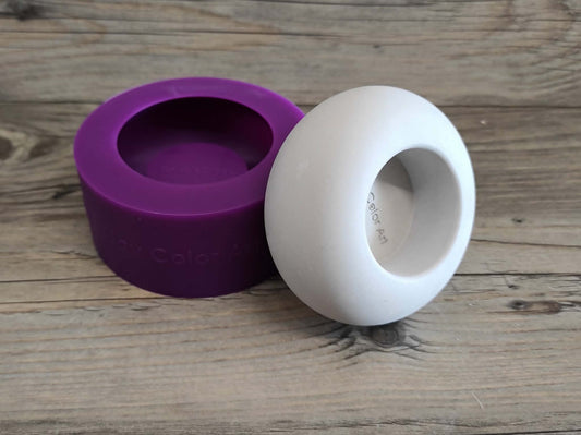 Silikonform kleiner Teelichthalter - 8,4 cm