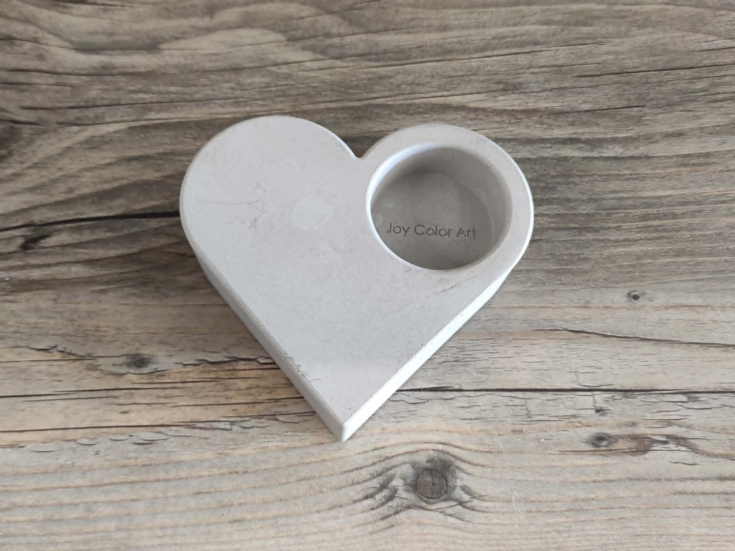 Form tealight holder heart