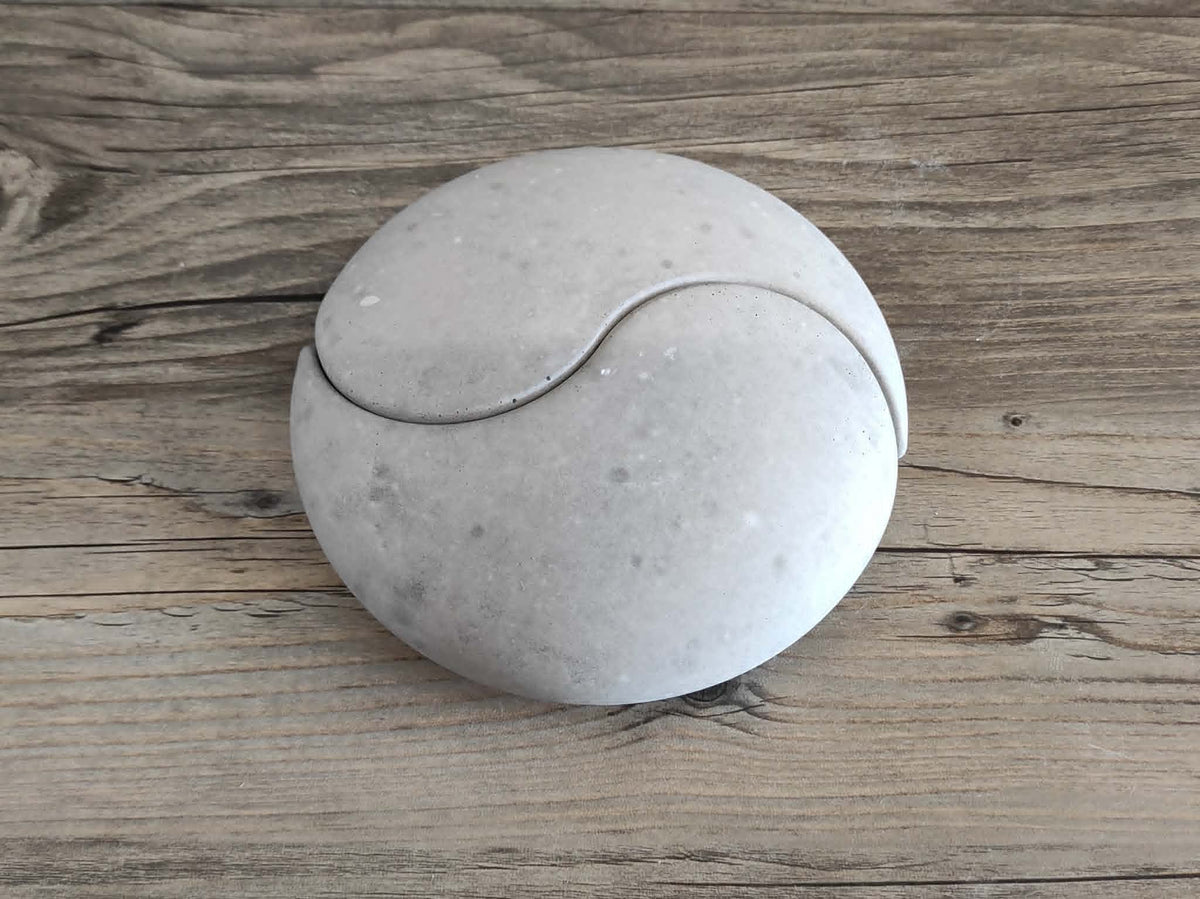 Silikonform Yin Yang