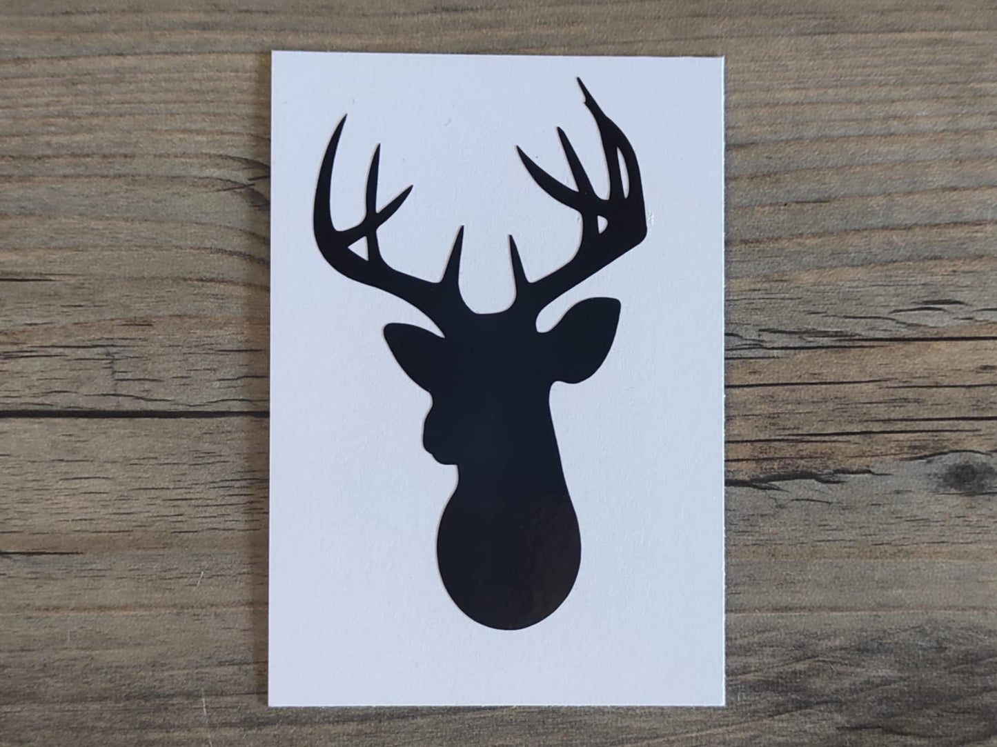 Schablonen Sticker Hirsch