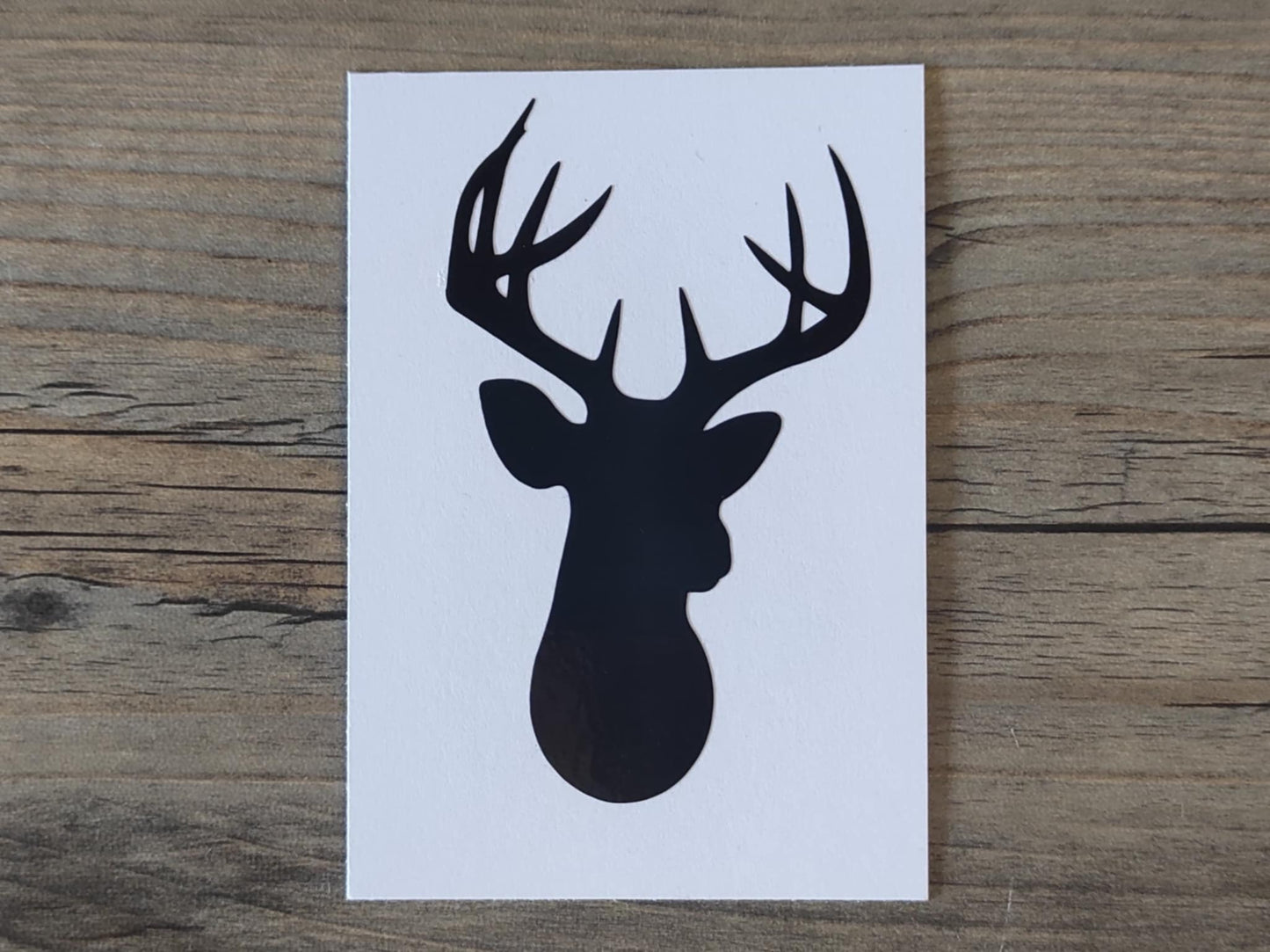 Schablonen Sticker Hirsch
