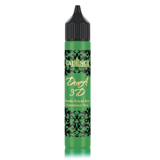 Dora 3D Metallic - Green