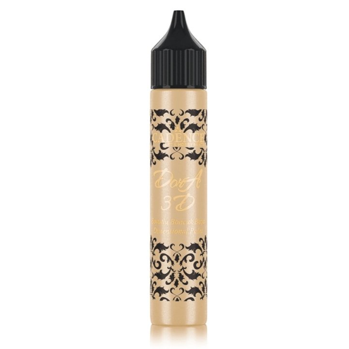 Dora 3D Metallic - Silver Gold