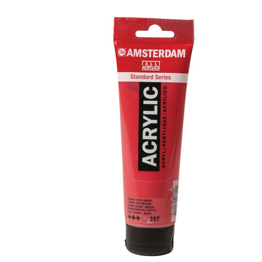 317 - Transparent Red Medium