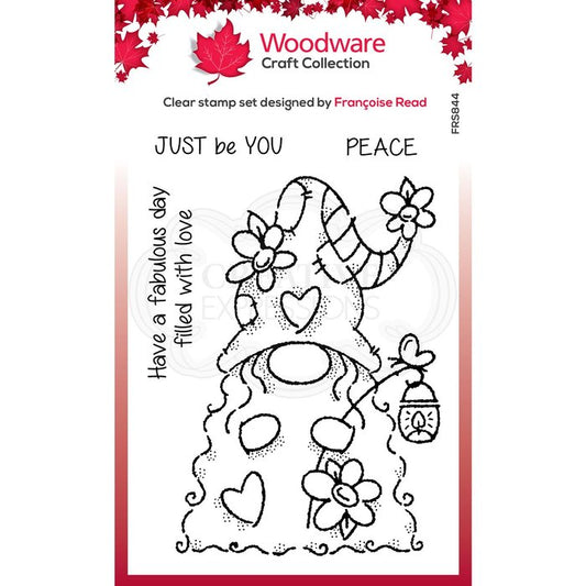Woodware - 844 - Flower Power Gnome