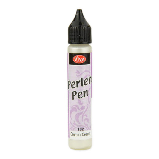 Perlen Pen - Creme