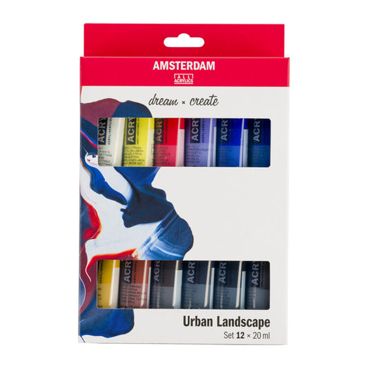 Amsterdam Standard Acrylic Colors 12 x 20 ml - Urban Landscape